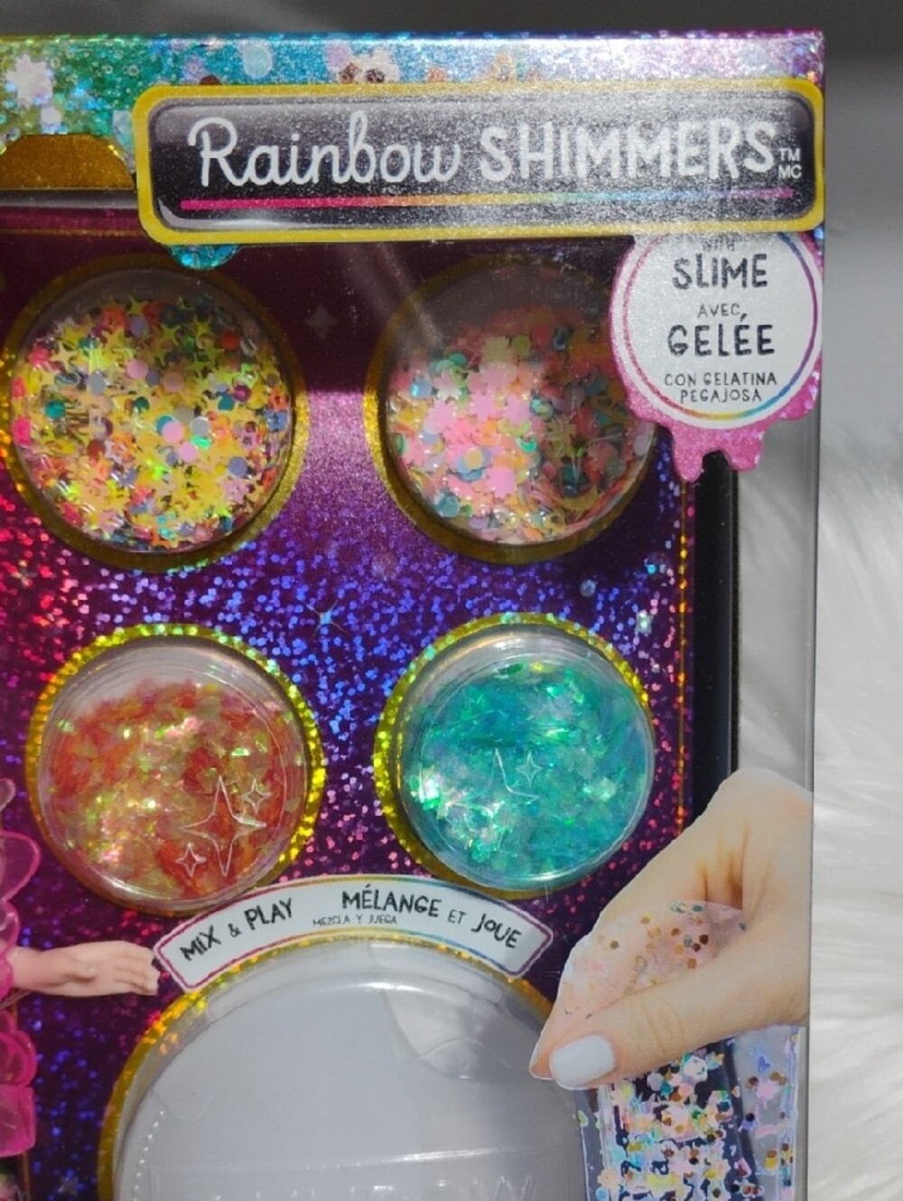 (C-62) New Rainbow High Shimmers Bella Parker Doll W Slime - Picture 4 of 7